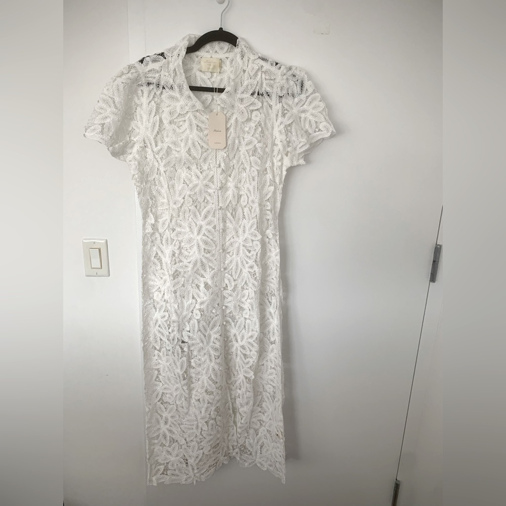 DÔEN Heirloom Etoile Lace Dress in salt NWT - Picture 6 of 13